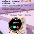 V65 1,32-tommer AMOLED Touch Screen Smart Watch Pulsmåler Kvinder Sportsarmbånd, Silikone Rem - Sølv