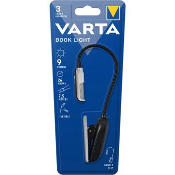 Varta Book LED-lampe til læsning - 9 lumen