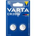 Varta CR2016 Knapcellebatteri 3V - 2 stk.