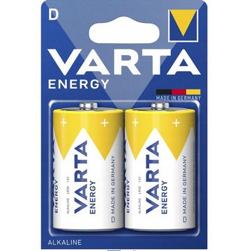 Varta Energy LR20/D Batteri - 2 stk.