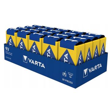 Varta Industrial Pro 6LR61/9V batteri - 20 stk.