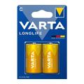 Varta Longlife LR14/C Batteri - 2 stk.