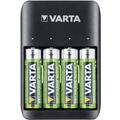 Varta Quattro batterioplader m. 4x R6/AA-batterier