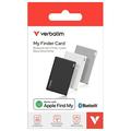 Verbatim My Finder Card Bluetooth Tracker - 3 stk. - Sort / Sølv / Hvid