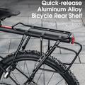 WEST BIKING YP0712034 Cykelbagagebærer, bagagebærerhylde til 24-27.5" cykelholder