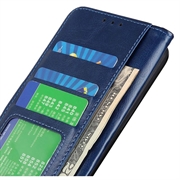 Motorola Edge 40 Neo Pung Taske med Magnetisk Lukning - Blå