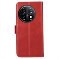 OnePlus 11 Læderpung med RFID - Rød