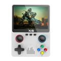 X6 HD 3,5-tommers skærm Håndholdt spillekonsol Indbygget videospilmaskine med dobbelt joystick-design