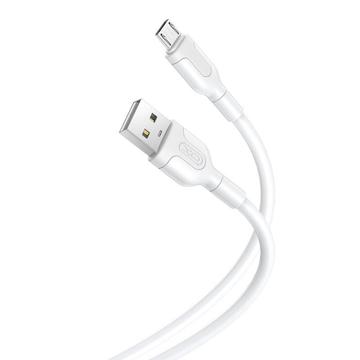 XO NB212 USB til MicroUSB-kabel - 1 m, 2,1 A