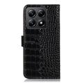 Xiaomi 14T Crocodile Series Læderpung med RFID