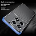 Xiaomi 14T Pro Beetle Karbonfiber TPU Cover - Sort