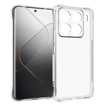 Xiaomi 15 Pro Stødsikkert TPU Cover - Gennemsigtig