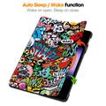 Xiaomi Pad 6S Pro 12.4 Tri-Fold Series Smart Folio Cover - Graffiti