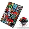 Xiaomi Pad 6S Pro 12.4 Tri-Fold Series Smart Folio Cover - Graffiti