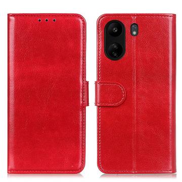 Xiaomi Poco C65/Redmi 13C Pung Taske med Magnetisk Lukning - Rød