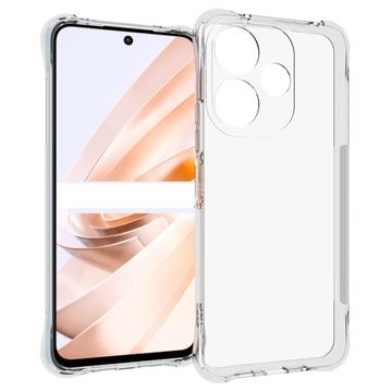 Xiaomi Poco M6 Plus Stødtæt TPU Cover - Gennemsigtig