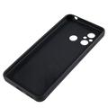 Xiaomi Redmi 12C Anti-Fingeraftryk Mat TPU Cover - Sort