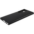 Samsung Galaxy S23 Ultra 5G Anti-Fingeraftryk Mat TPU Cover - Sort