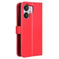 Xiaomi Redmi 13C 5G/Poco M6 Pung Cover med Magnetisk Lukning - Rød