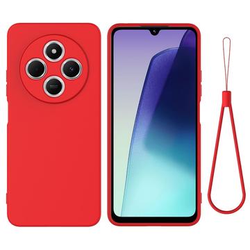 Xiaomi Redmi A3 Pro Flydende silikone cover med håndrem