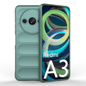 Xiaomi Redmi A3 Rugged TPU Cover - Grøn