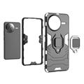 Xiaomi Redmi K80 Pro Hybrid Cover med Ring Holder - Sort