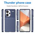 Xiaomi Redmi Note 13 Pro+ Thunder Series TPU Cover - Blå