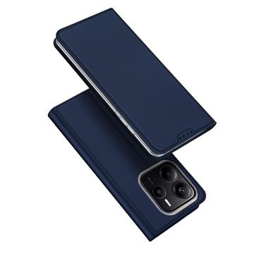 Xiaomi Redmi Note 14 Dux Ducis Skin Pro Flip Cover - Blå