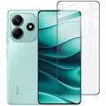 Xiaomi Redmi Note 14 Imak Pro+ Skærmbeskyttelse Hærdet Glas - 9H - Sort Kant