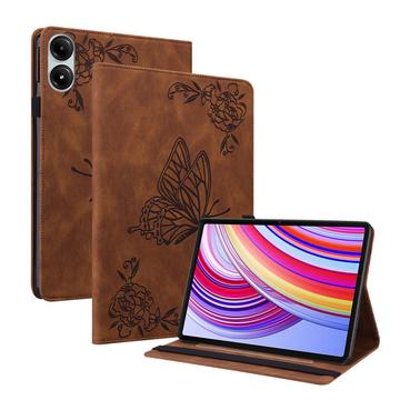 Xiaomi Redmi Pad Pro Butterfly Series Folio Cover - Brun