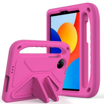 Xiaomi Redmi Pad SE 8.7 Stødsikkert Transportabelt Cover til Børn - Hot Pink