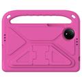 Xiaomi Redmi Pad SE 8.7 Stødsikkert Transportabelt Cover til Børn - Hot Pink