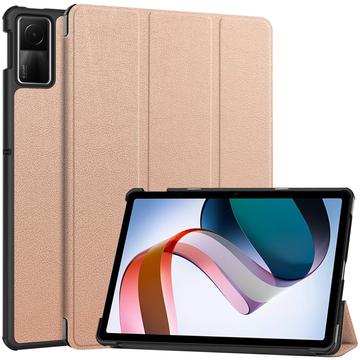 Xiaomi Redmi Pad SE Tri-Fold Series Smart Folio Cover - Rødguld