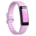 Y99C 0.96" smartwatch til børn IP68 vandtæt sportsarmbånd Multifunktionelt sundhedsur med skridttælling/søvn-/hjertefrekvensovervågning - Pink