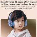 YESIDO EP06 Børne Trådløs Bluetooth Stereo Musik Hovedtelefon Børn Hovedmonteret Headset - Sort
