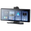 Yesido KM19 Bluetooth bilstereo m. CarPlay / Android Auto-navigation og bagkamera - 10.2"