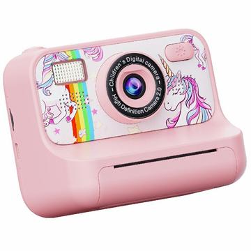 Z12 Mini instant kamera til børn med 32GB hukommelseskort - Pink