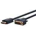 Clicktronic DVI / HDMI Kabel - 5m - Sort