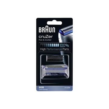 Braun CruZer Folie og Cutter 20S Erstatningspakke