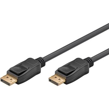 Goobay LC DisplayPort 1.4 Kabel - 3m - Sort