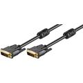 Goobay Dual Link DVI-D Full HD Kabel - 10m - Guldbelagt