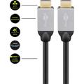 Goobay Plus HDMI 2.0 Kabel med Ethernet - 2m