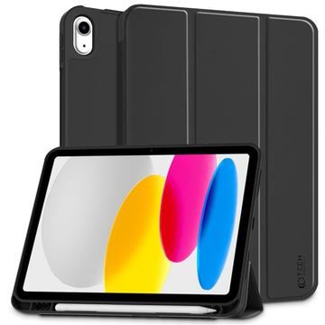 iPad (2022) Tech-Protect SmartCase Pen Tri-Fold Folio Cover - Sort