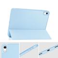 iPad (2022) Tech-Protect SmartCase Pen Tri-Fold Folio Cover - Sky Blå