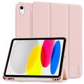 iPad (2022) Tech-Protect SmartCase Pen Tri-Fold Folio Cover - Pink