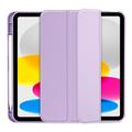 iPad (2022) Tech-Protect SmartCase Pen Tri-Fold Folio Cover - Violet