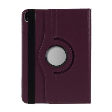 iPad Air 11 (2024) 360 Roterende Folio Cover - Mørke lilla