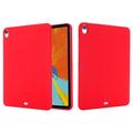 iPad Air 11 (2024)/Air 2020/2022 Liquid Silikone Cover med Strop - Rød