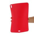 iPad Air 11 (2024)/Air 2020/2022 Liquid Silikone Cover med Strop - Rød