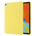 iPad Air 11 (2024)/Air 2020/2022 Liquid Silikone Cover med Strop - Gul